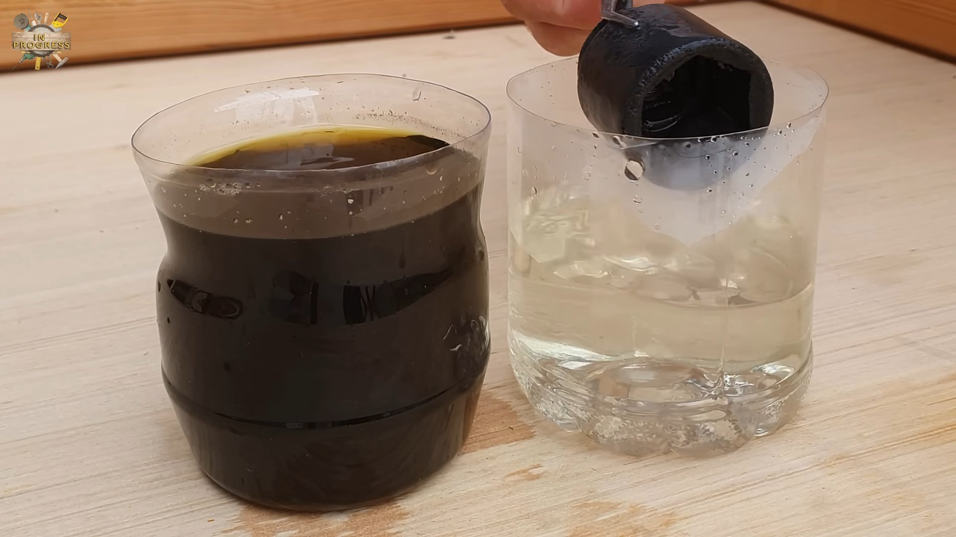 Salz Wasserstoffperoxid DIY Reinigung