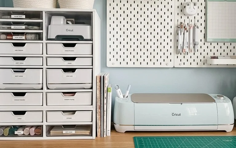 Step inside this Cricut craft room and take a tour!