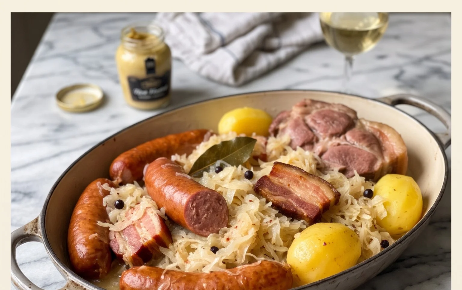 Choucroute alsacienne